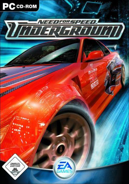 Need for Speed Underground dvd cover