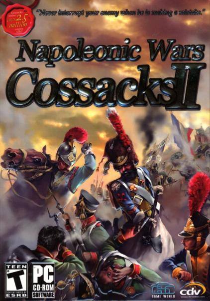 Cossacks II: Napoleonic Wars dvd cover