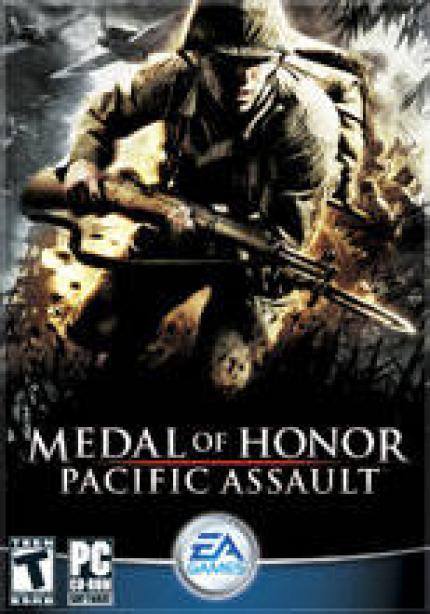 Medal of Honor Pacific Assault dvd cover