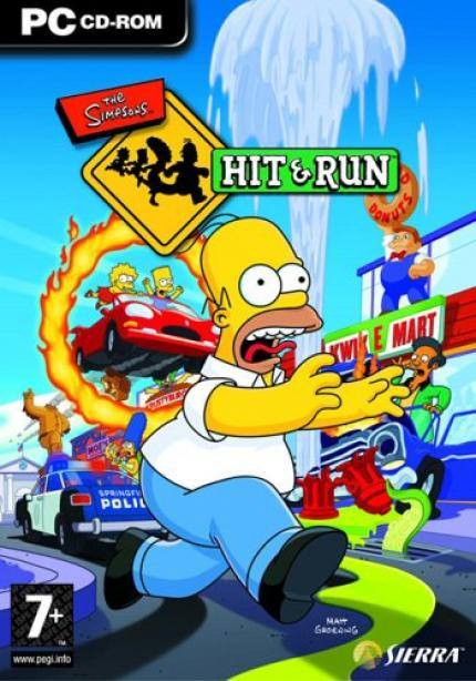 The Simpsons: Hit & Run dvd cover