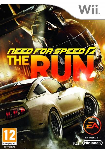 Need for Speed: The Run  dvd cover