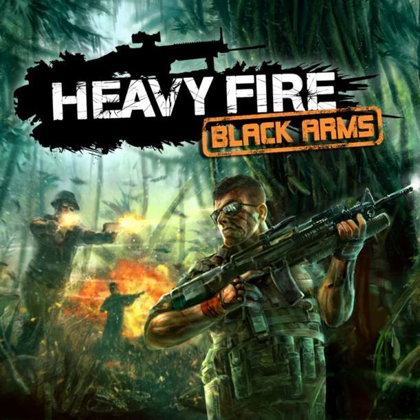 Heavy Fire: Black Arms dvd cover