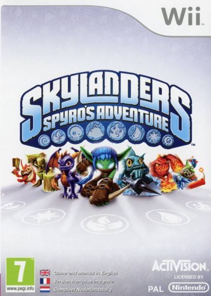 Skylanders: Spyro's Adventure dvd cover