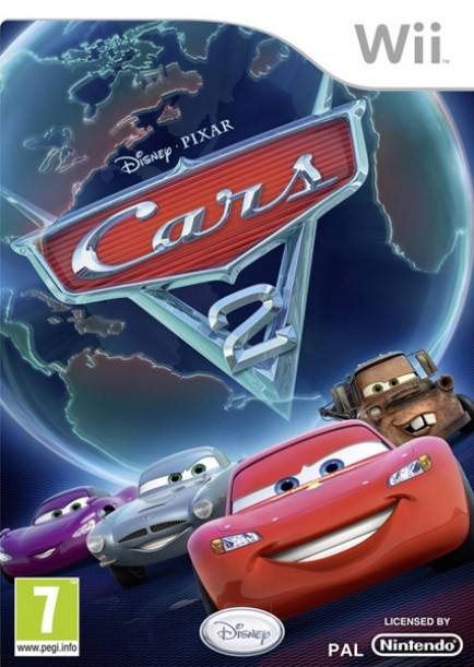 Cars 2: The Video Game dvd cover