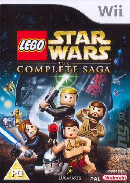 Lego Star Wars: The Complete Saga dvd cover