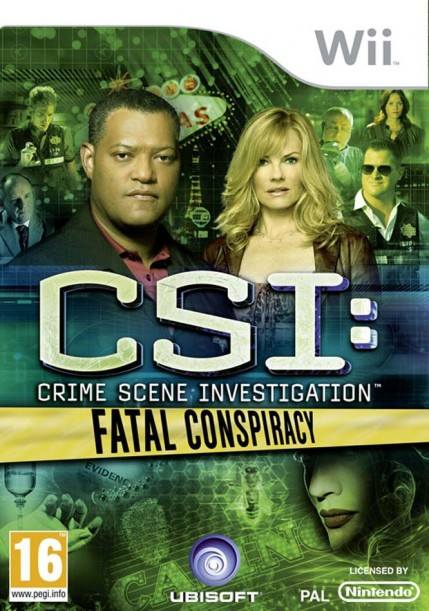 CSI: Fatal Conspiracy dvd cover
