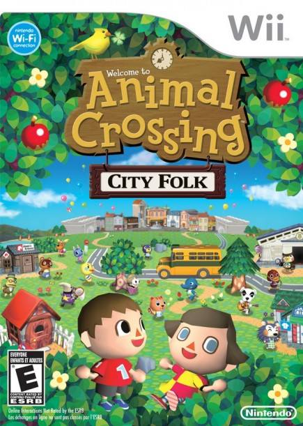 Animal Crossing: City Folk dvd cover
