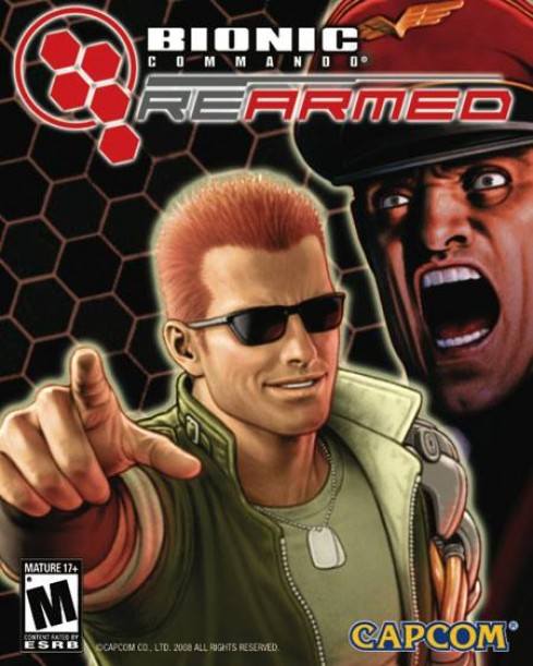 Bionic Commando Rearmed dvd cover