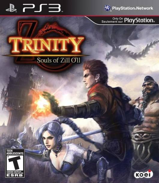 TRINITY:Souls of Zill O'll dvd cover