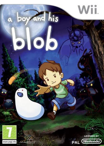 A Boy and His Blob dvd cover