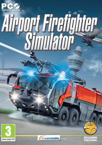 Airport Firefighter Simulator dvd cover