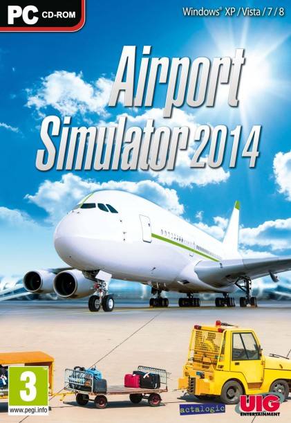 Airport Simulator 2014 dvd cover