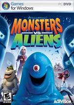 Monsters vs. Aliens dvd cover