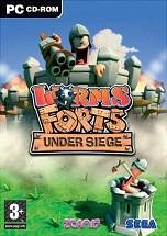 Worms Forts: Under Siege dvd cover