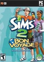The Sims 2: Bon Voyage dvd cover