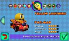 Pac-Man Kart Rally by Namco  gameplay screenshot