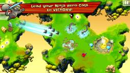 Ninja Hero Cats  gameplay screenshot