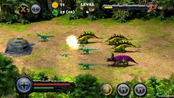 Dino Bunker Defense  gameplay screenshot