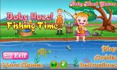 Baby Hazel Fishing Time  gameplay screenshot