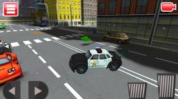 3D Police Car Takedown  gameplay screenshot