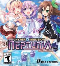 Hyperdimension Neptunia Re;Birth1 dvd cover