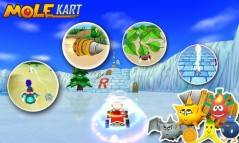 Mole Kart  gameplay screenshot