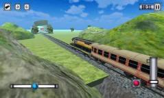 Train simulator 3D  gameplay screenshot