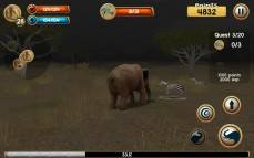Wild Elephant Sim 3D  gameplay screenshot