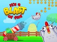 Chicken Toss: Cannon Launcher  gameplay screenshot