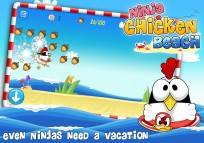Ninja Chicken Beach  gameplay screenshot