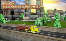 Modern Truck Driving 3D  gameplay screenshot