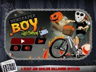 Newspaper Boy Halloween night  gameplay screenshot