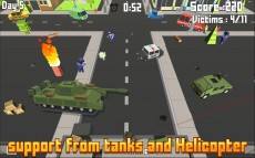 Pixel Shooter Zombies  gameplay screenshot