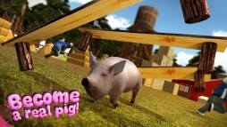 Pig Simulator 2015  gameplay screenshot