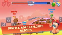 Worms 4  gameplay screenshot