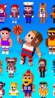 Blocky Basketball  gameplay screenshot