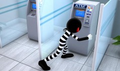 Stickman Bank Robbery Escape  gameplay screenshot