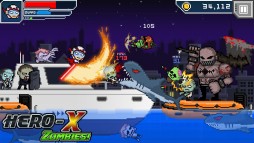 HERO-X: ZOMBIES!  gameplay screenshot