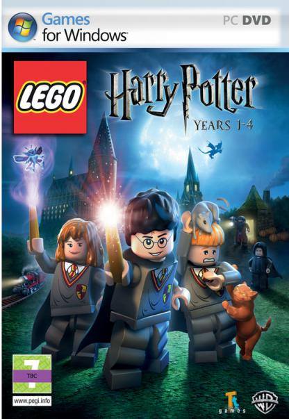 Lego Harry Potter Years 1-4 dvd cover