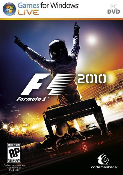 F1 2010 dvd cover