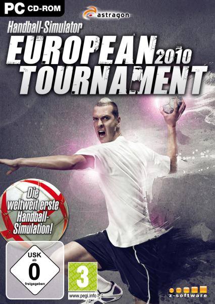 Handball Simulator European Tournament 2010 dvd cover
