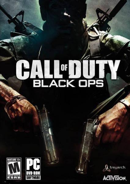 Call of Duty Black Ops dvd cover