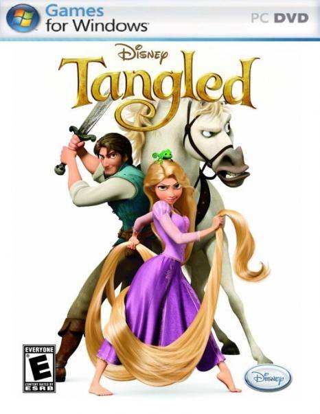 Tangled the Video Game Cover 