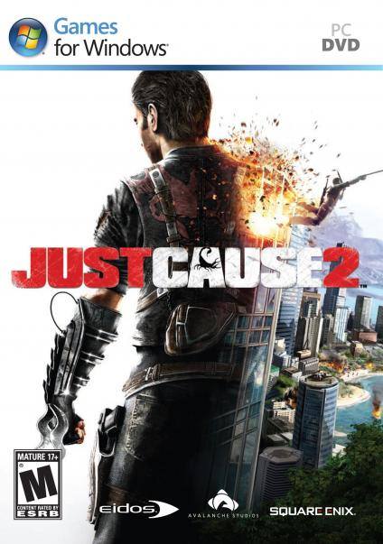 Just Cause 2  dvd cover