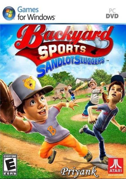 Backyard Sports: Sandlot Sluggers dvd cover