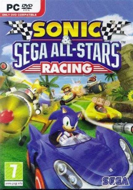Sonic & Sega All Star Racing dvd cover