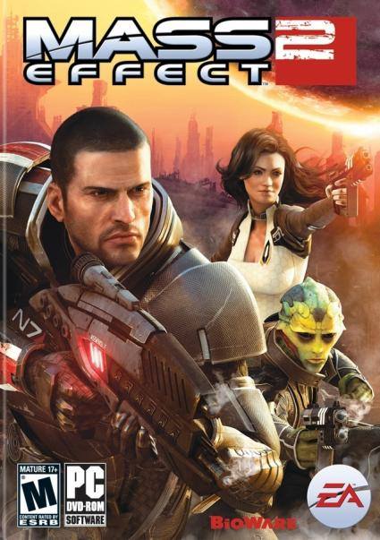 Mass Effect 2 dvd cover