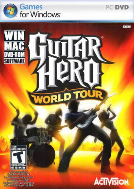 Guitar Hero World Tour dvd cover