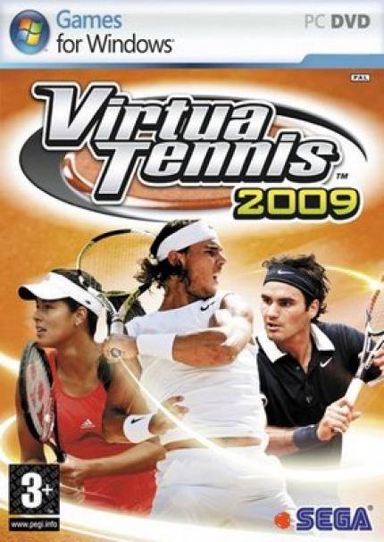 Virtua Tennis 2009 dvd cover