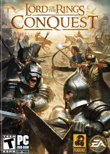 The Lord of the Rings: Conquest dvd cover